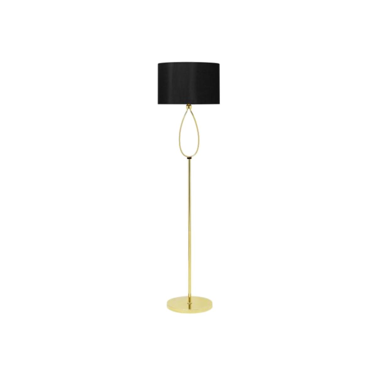 Zabina LED Gold & Black Floor Lamp – image 1
