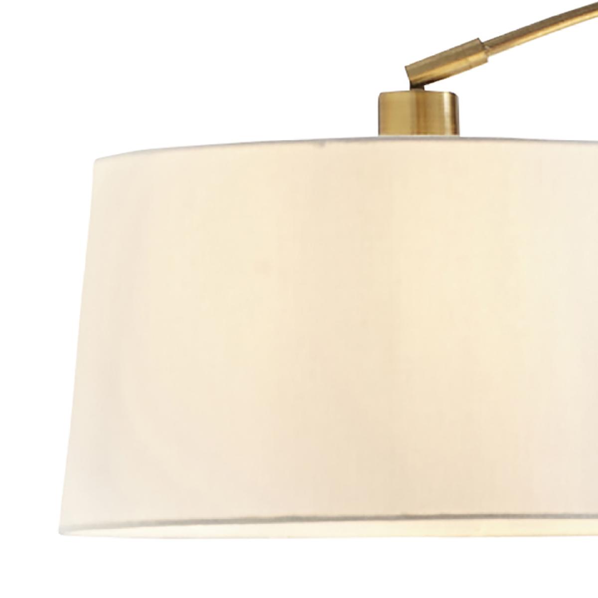Jive Antique Brass Arc Floor Lamp – image 2