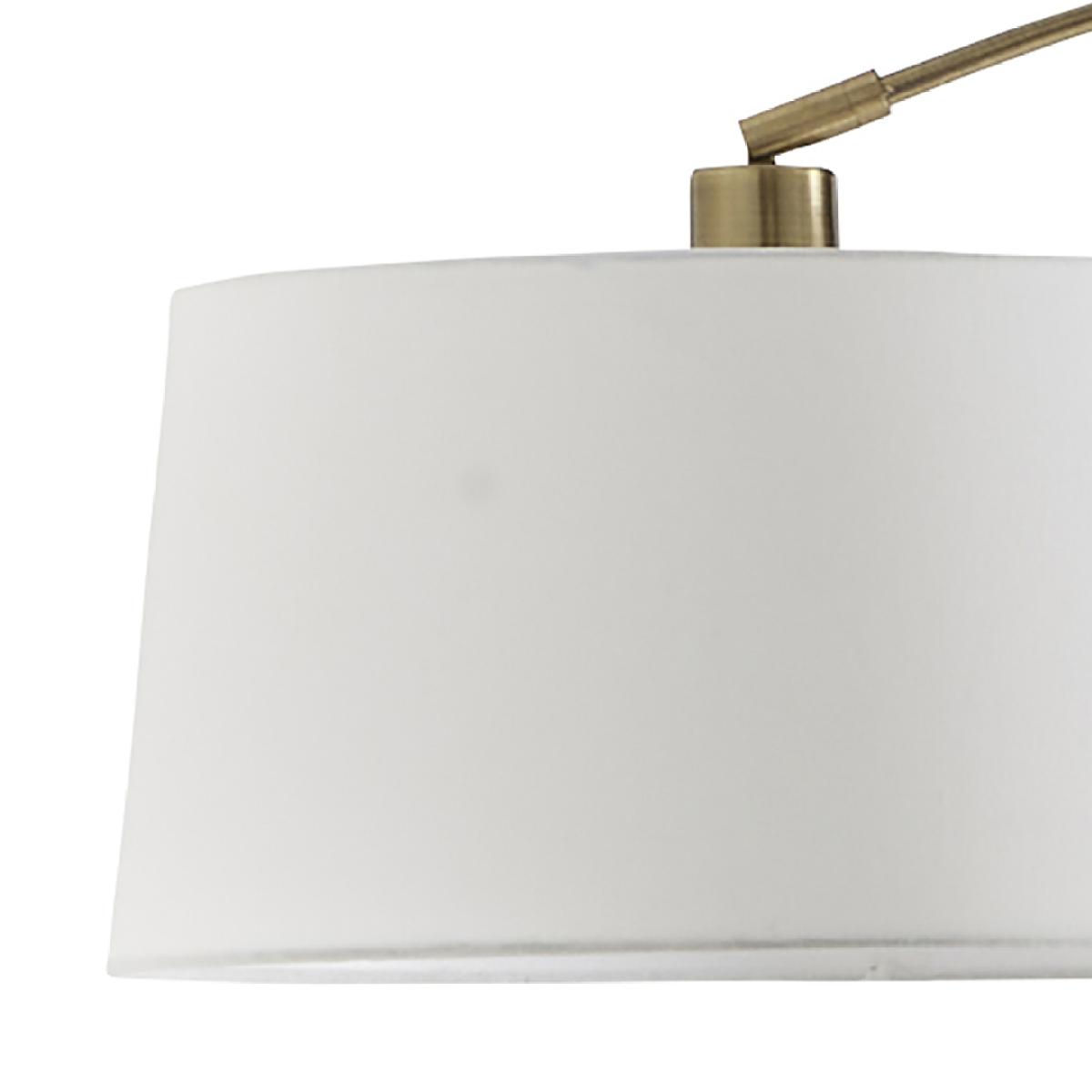 Jive Antique Brass Arc Floor Lamp – image 3