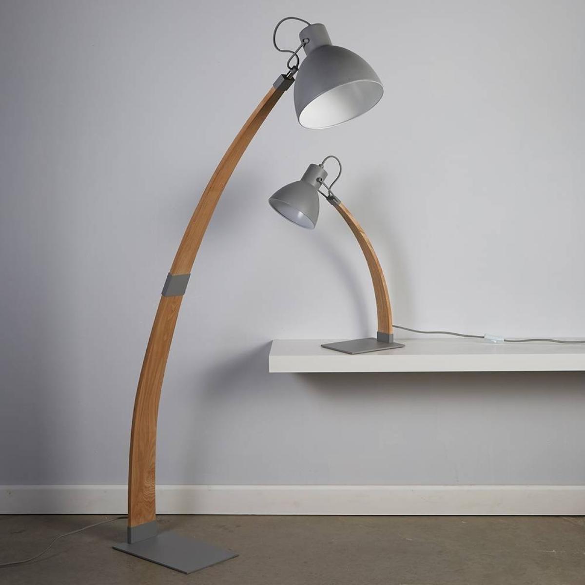 Searchlight Nanna Floor Lamp Wood – image 2