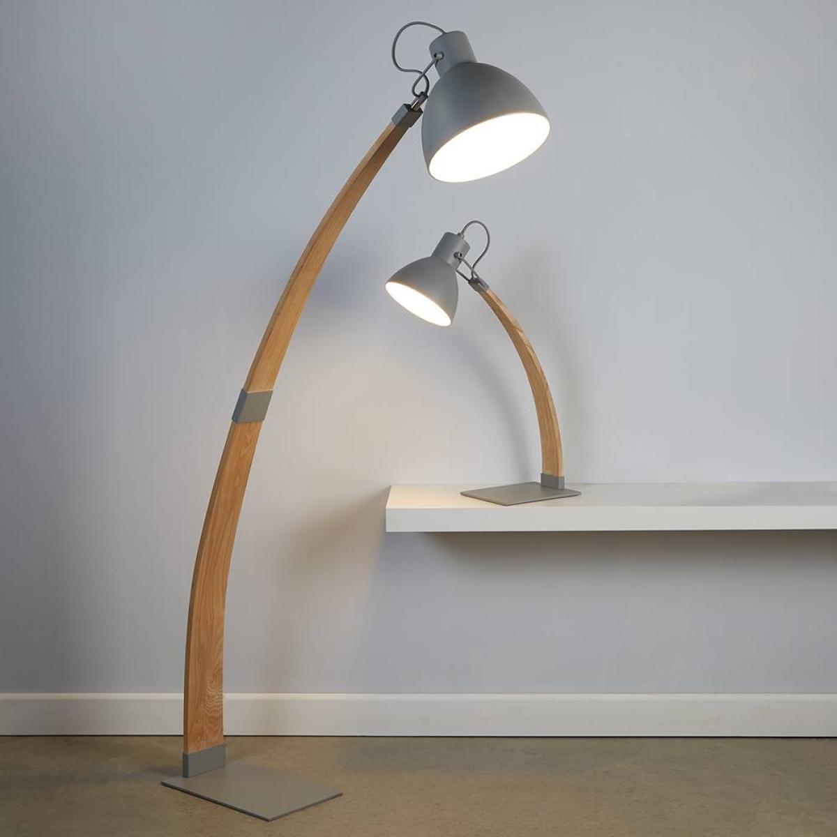 Searchlight Nanna Floor Lamp Wood – image 3