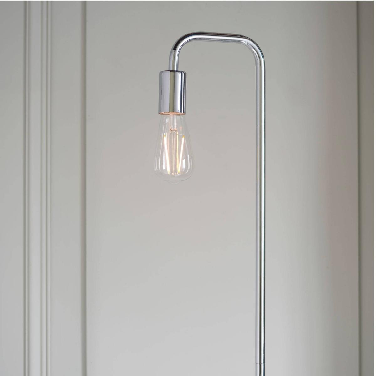 Rubens 160cm Floor Lamp Polished Chrome – image 2