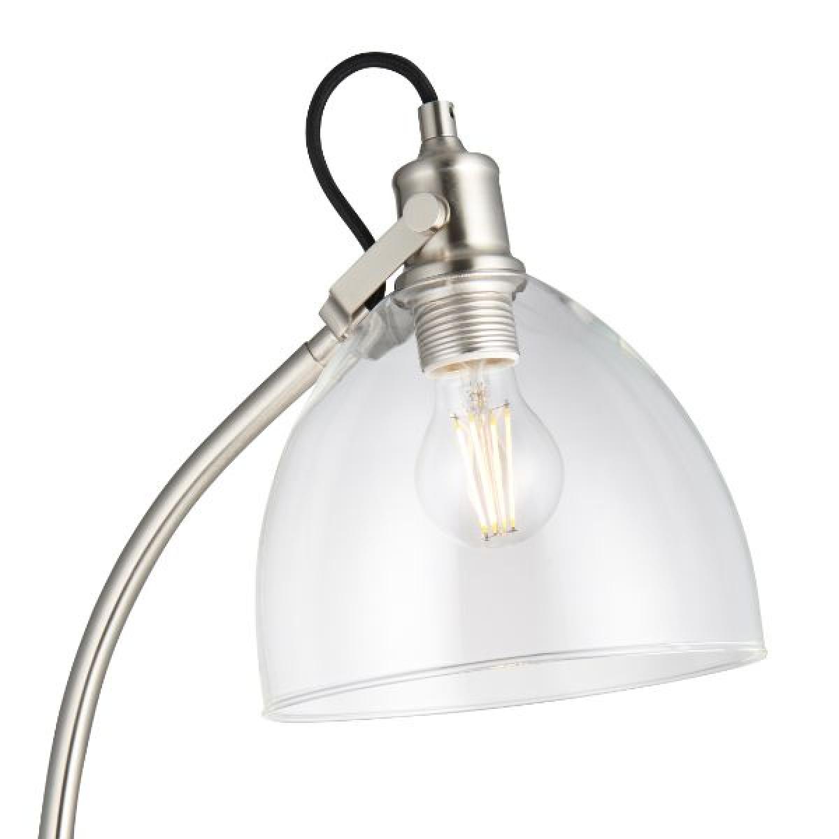 Jacob Satin Nickel Floor Lamp – image 3
