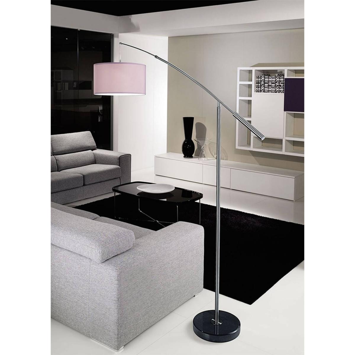 Eglo Nadina Floor Lamp Satin Nickel – image 2