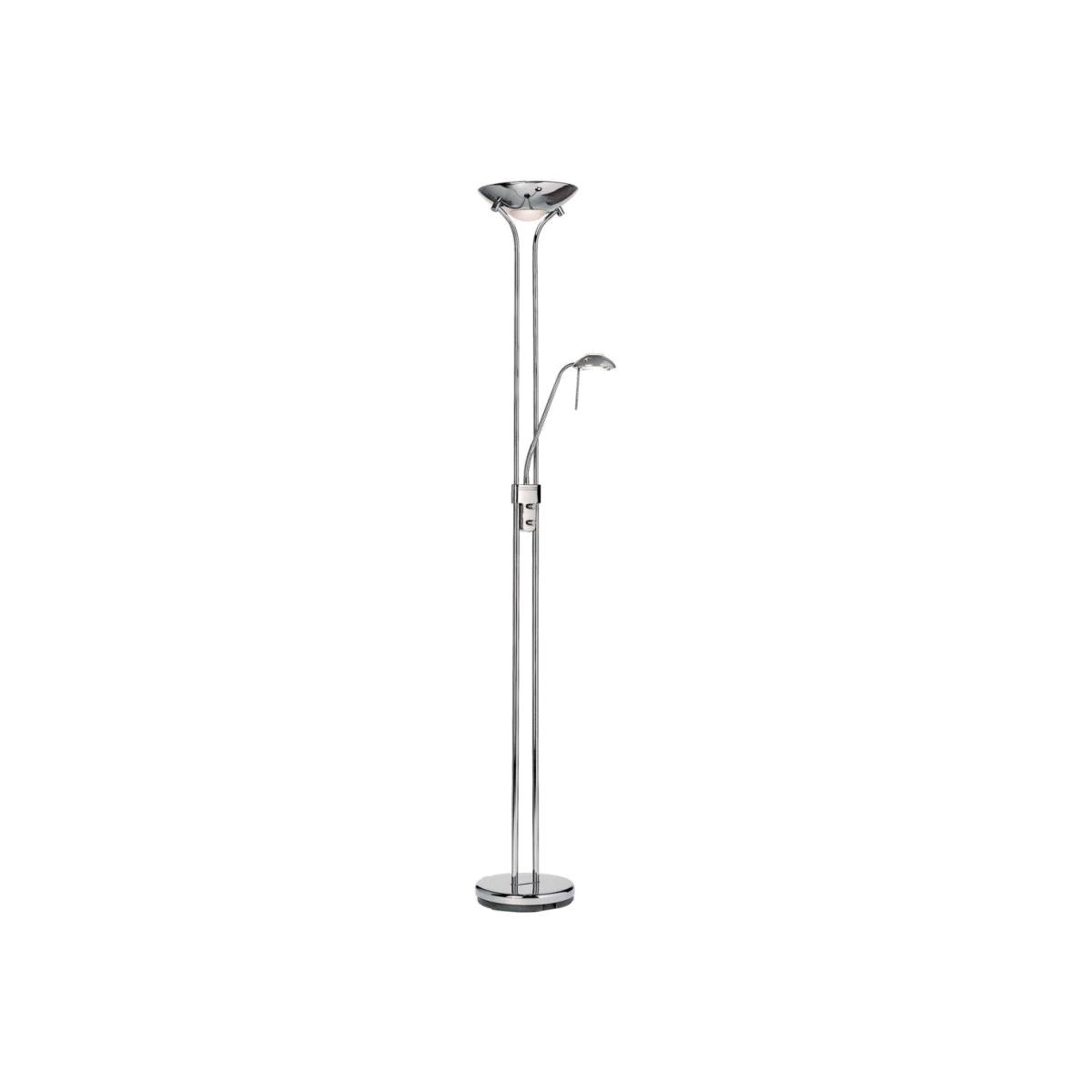 Piza Mother & Child Floor Lamp Polished Chrome