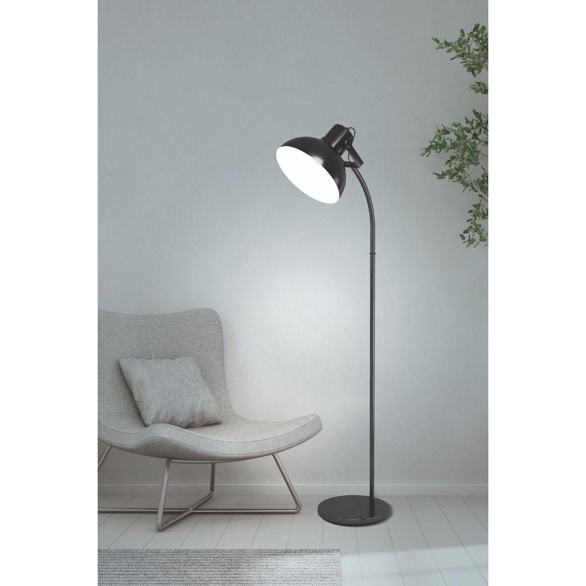 Lubenham 1 Light Antique Nickel Floor Lamp – image 2