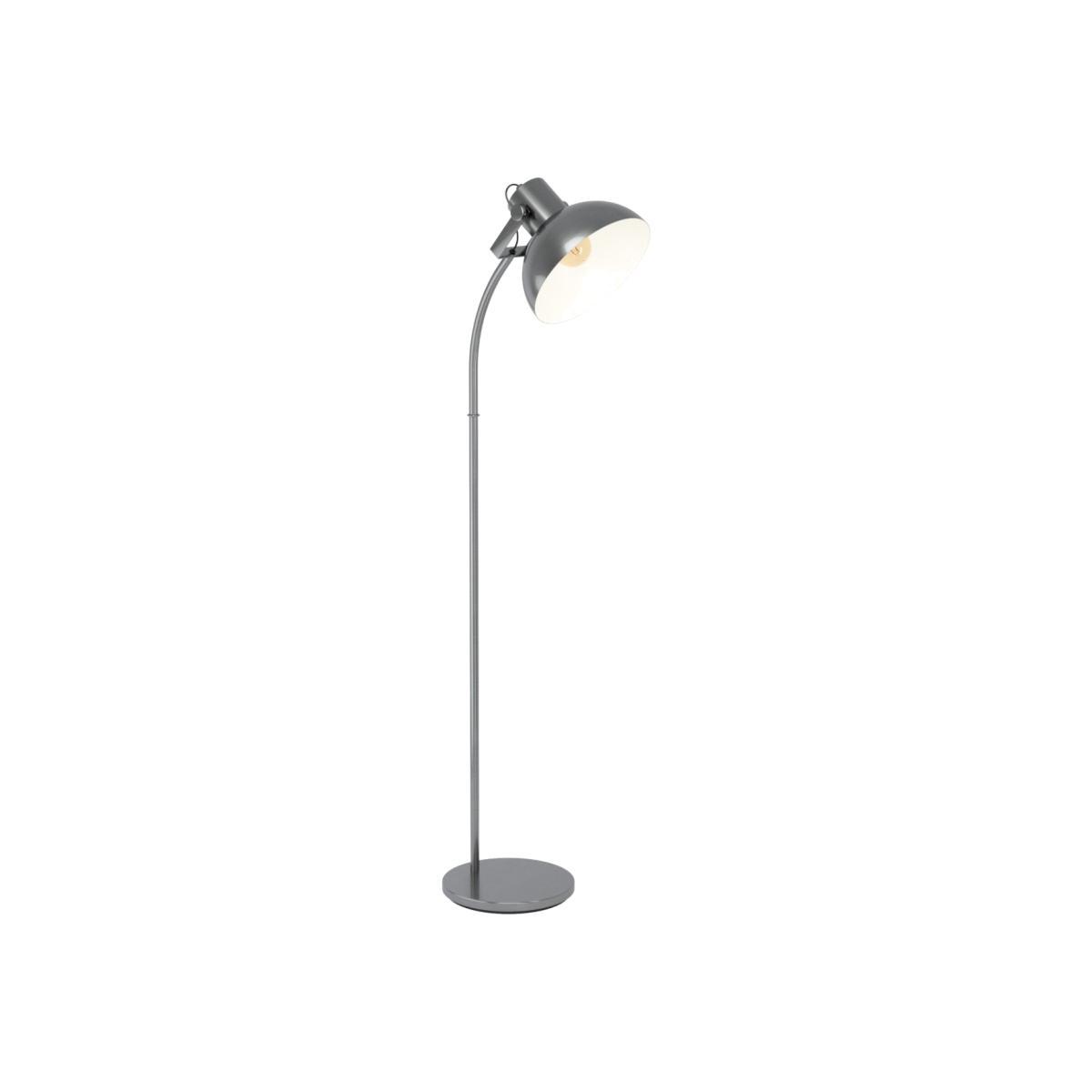 Lubenham 1 Light Antique Nickel Floor Lamp – image 1