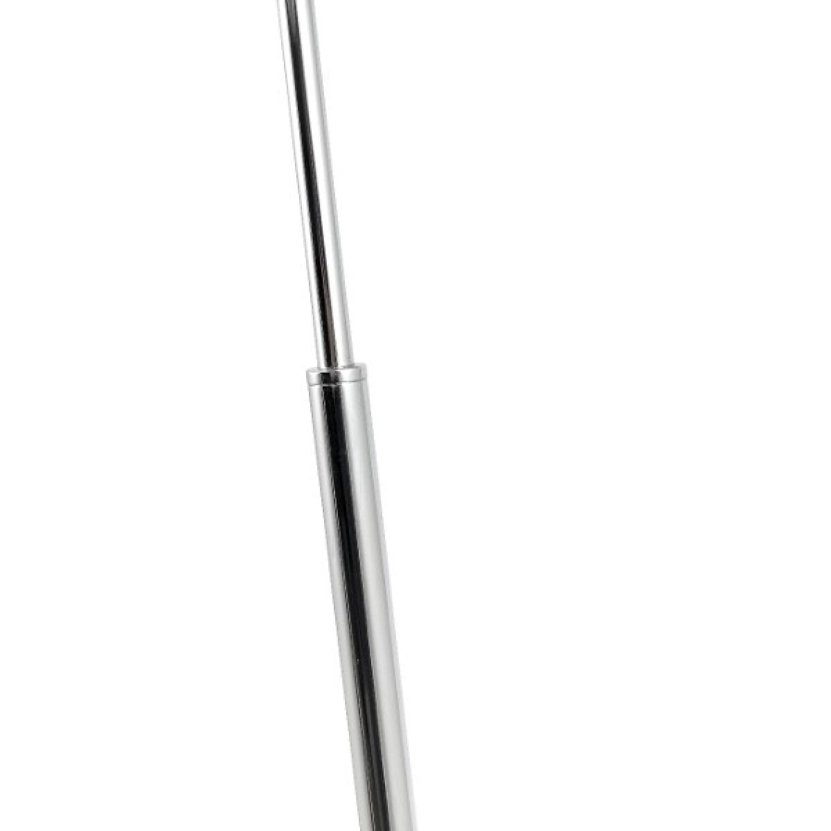 Monroe Smoked Glass &amp; Silver Floor Lamp – image 6