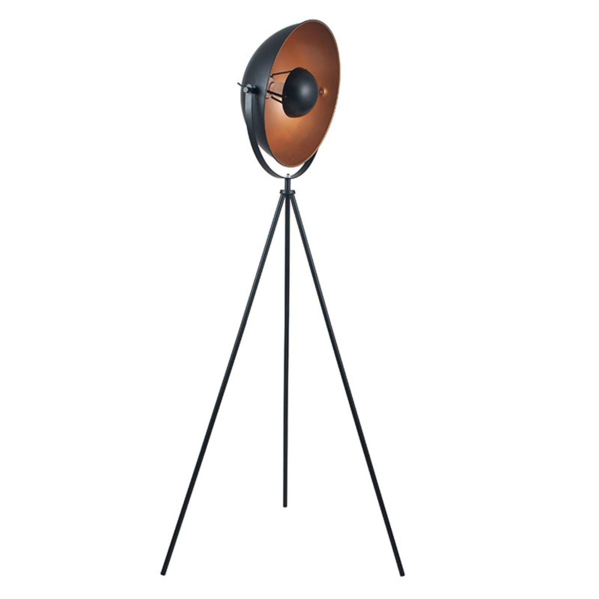 Sona Black and Copper 153cm Tripod Floor Lamp – image 2