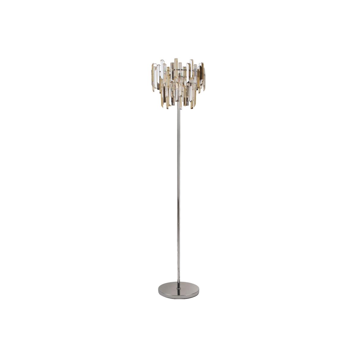 Onega Floor Lamp Polished Chrome Floor Lamp – image 1