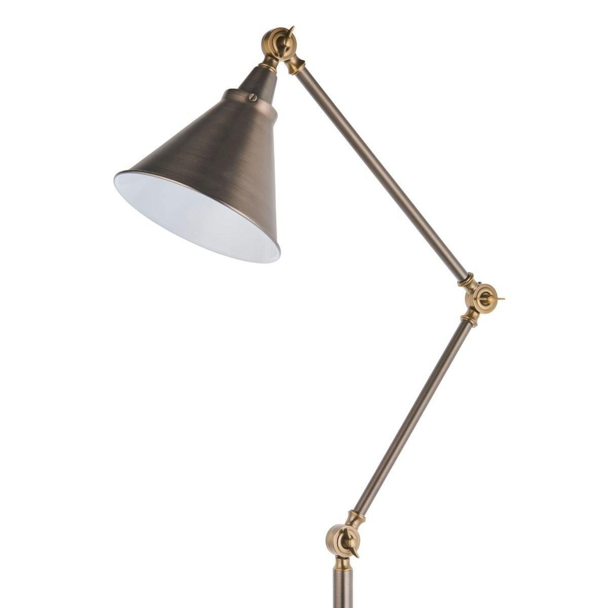 Elias Pewter Task Floor Lamp – image 2