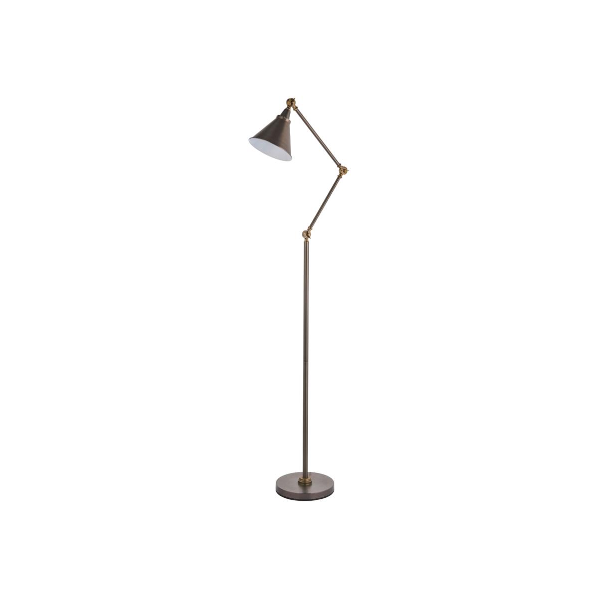 Elias Pewter Task Floor Lamp – image 1