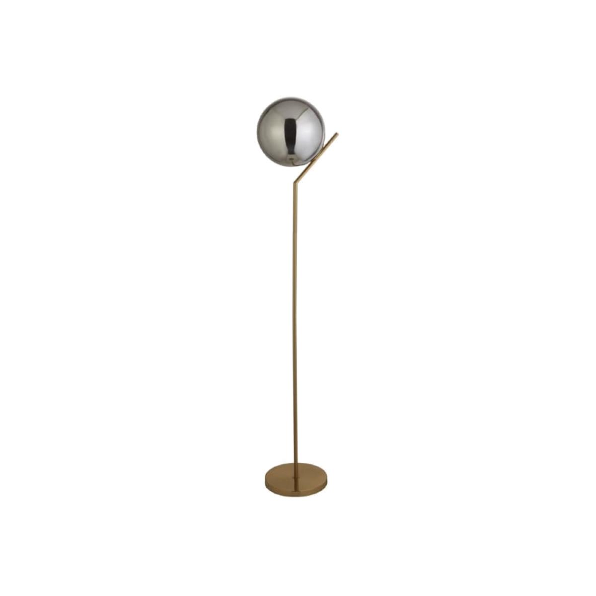 Jarmila Antique Bronze & Smoked Glass Floor Lamp – image 1