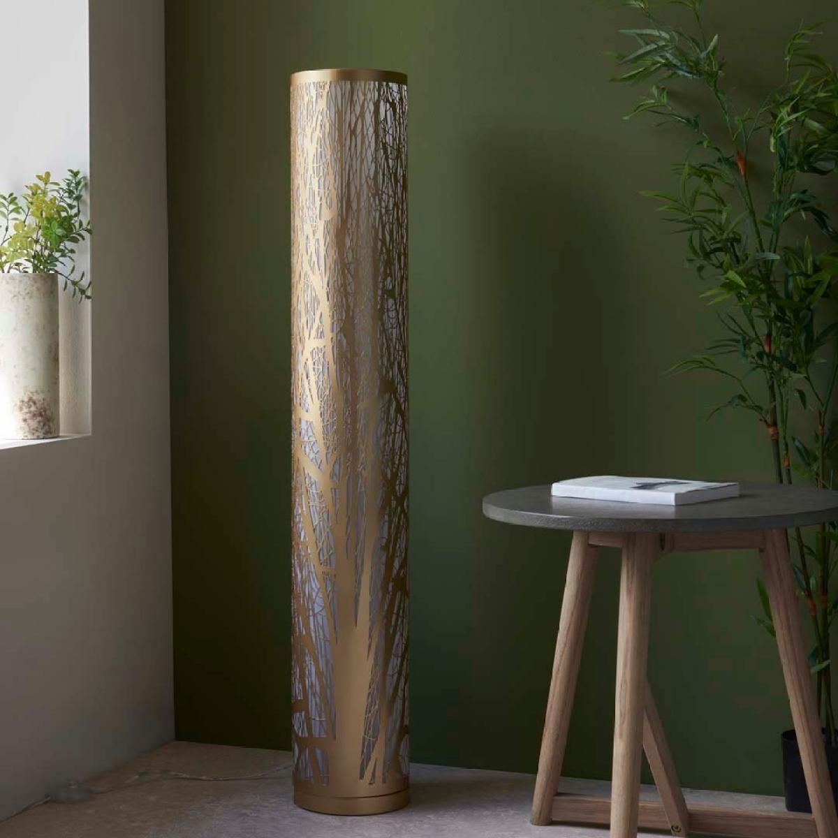 Mason Antique Brass Floor Lamp – image 2