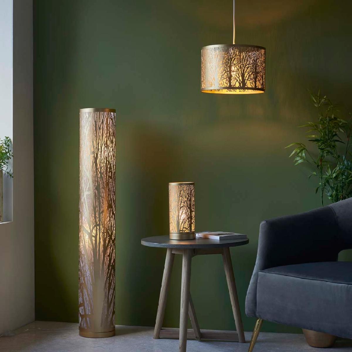 Mason Antique Brass Floor Lamp – image 11