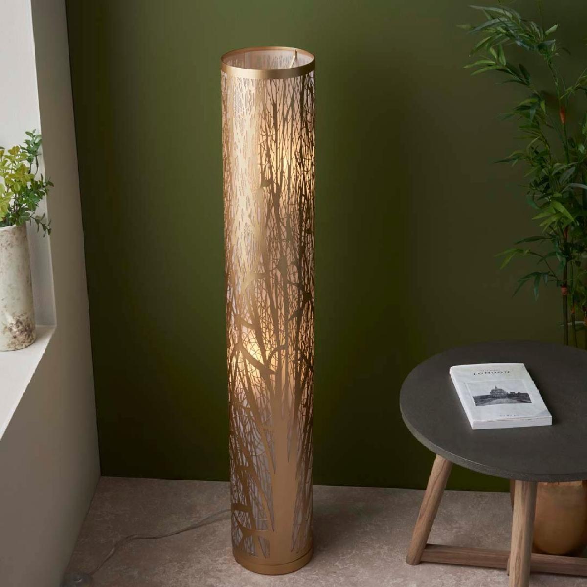 Mason Antique Brass Floor Lamp – image 3