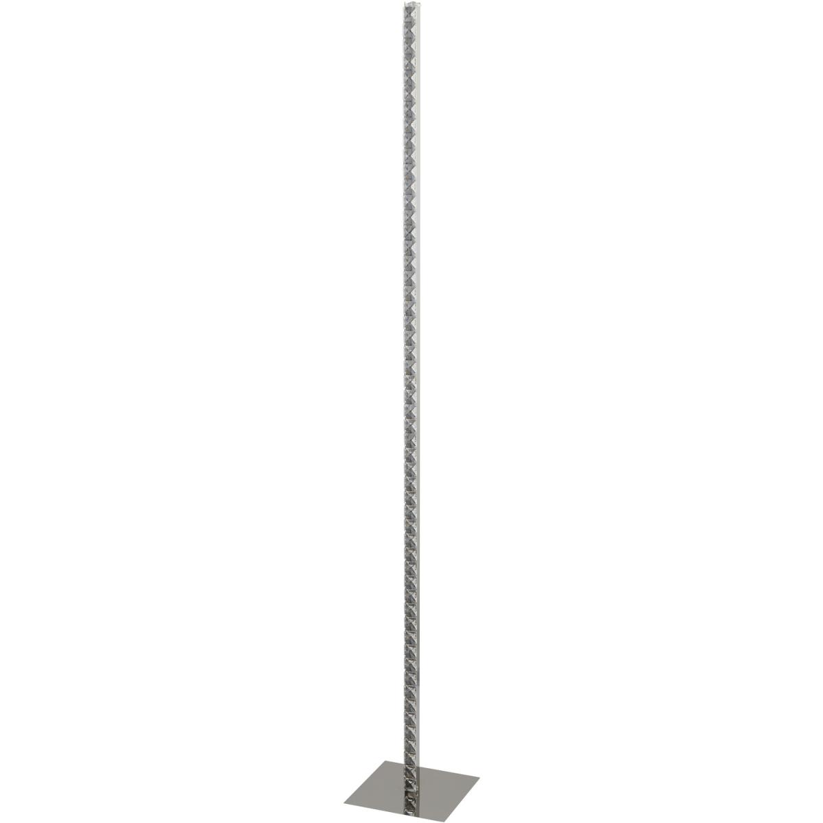 LED Floor Lamp - Silver – image 4
