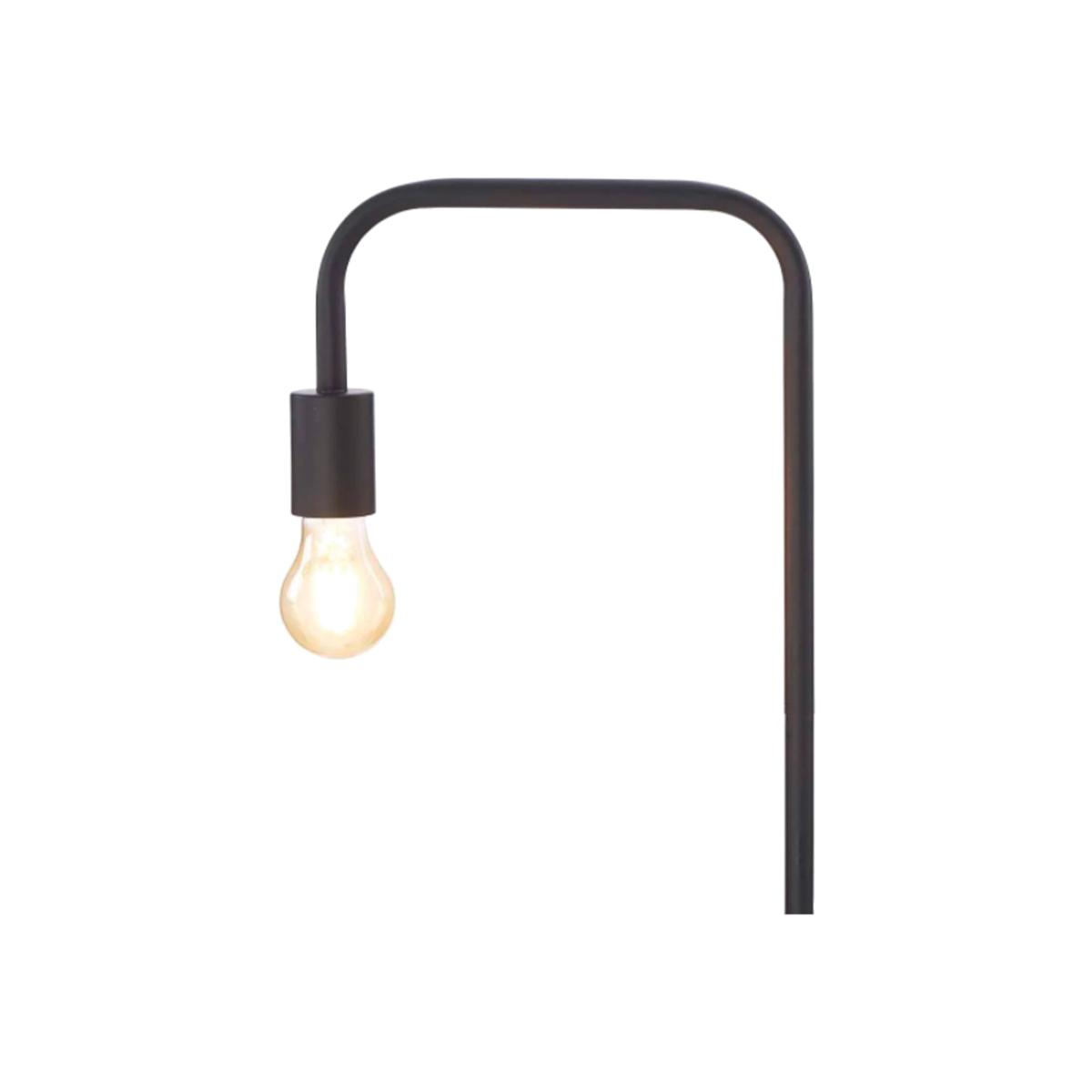 CGC Tall Black Floor Lamp Vintage Industrial Retro Bedroom Kitchen Lounge - Black – image 1