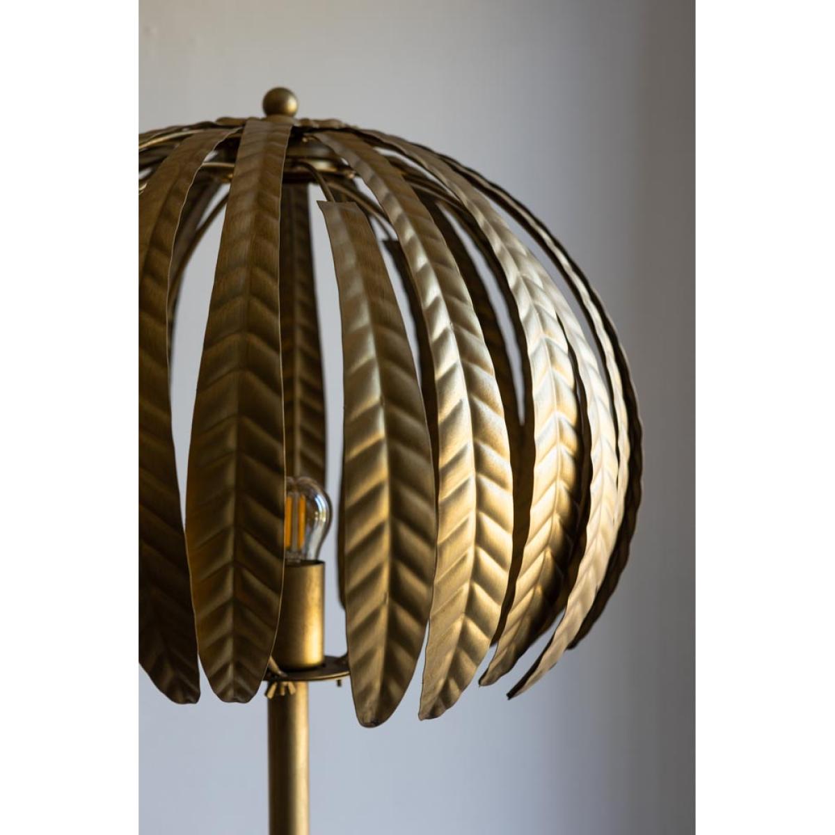 Tropical Fern Leaf Floor Lamp – image 4