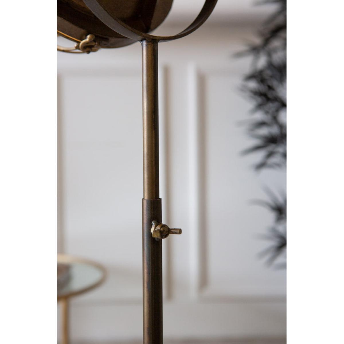 Industrial-Style Battery Powered Tripod Floor Lamp – image 7