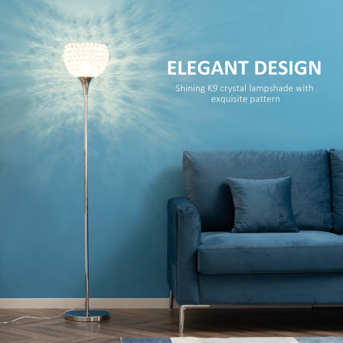 Modern Floor Lamp  - Silver – image 3