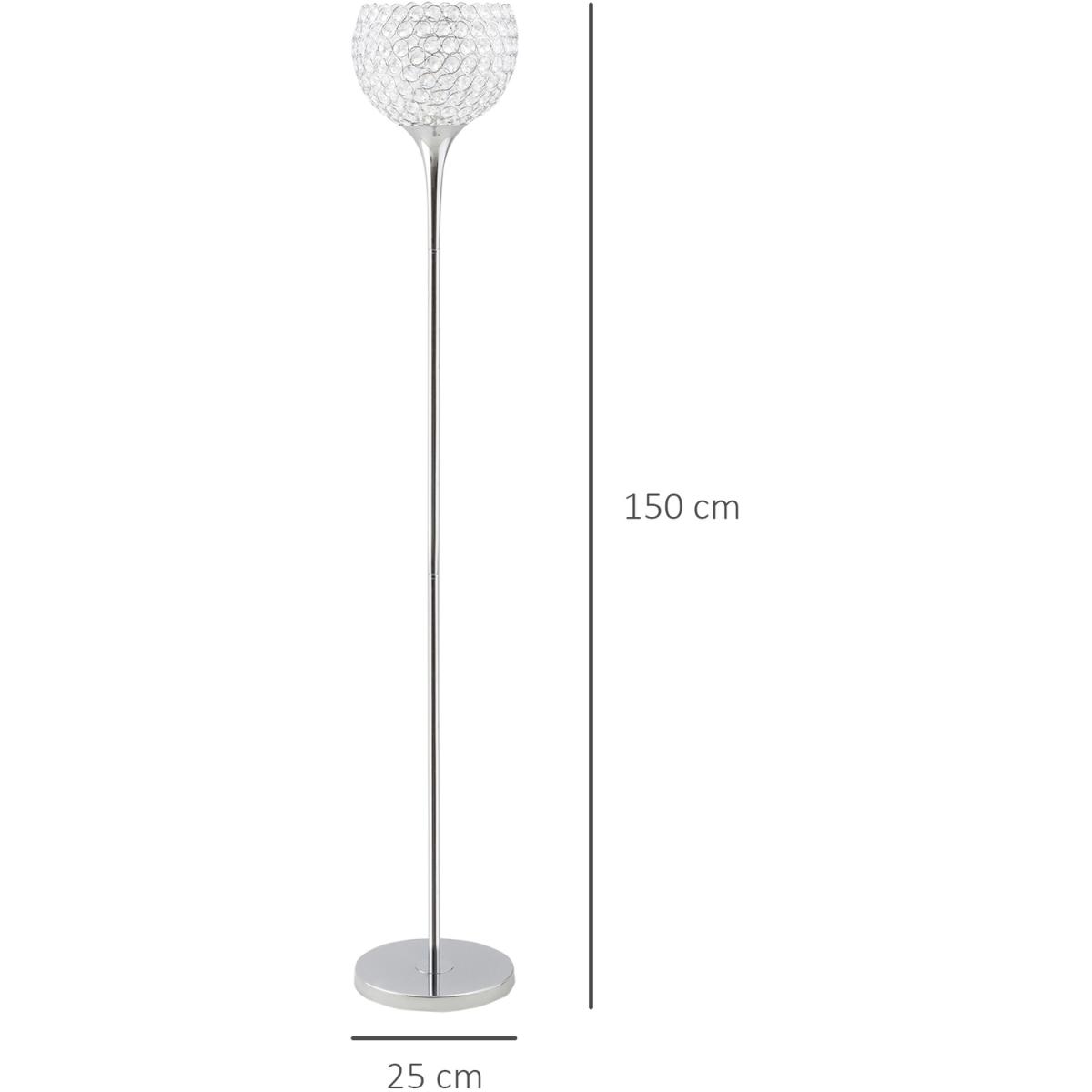 Modern Floor Lamp  - Silver – image 8