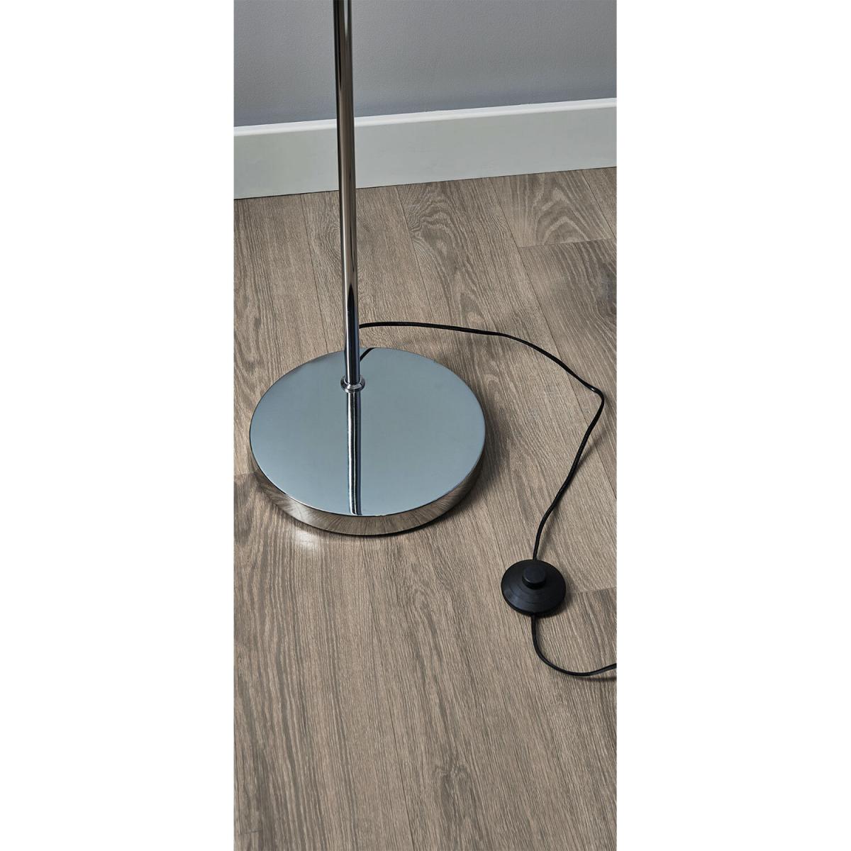 Chrome Over Hang Floor Lamp – image 6