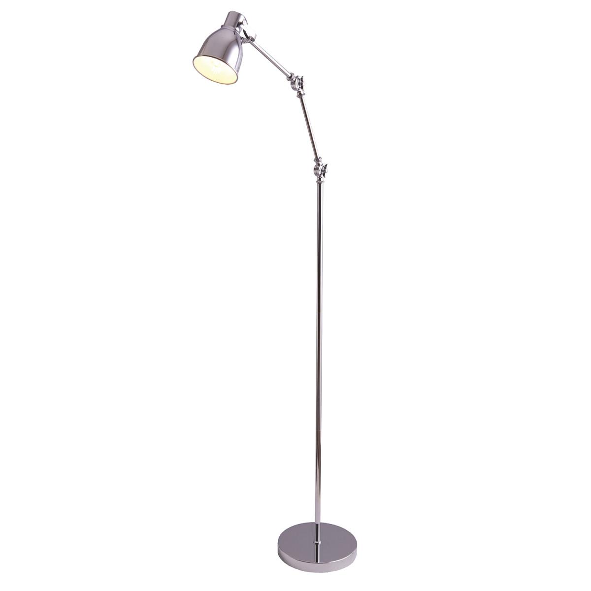 Chrome Retro Floor Lamp – image 2
