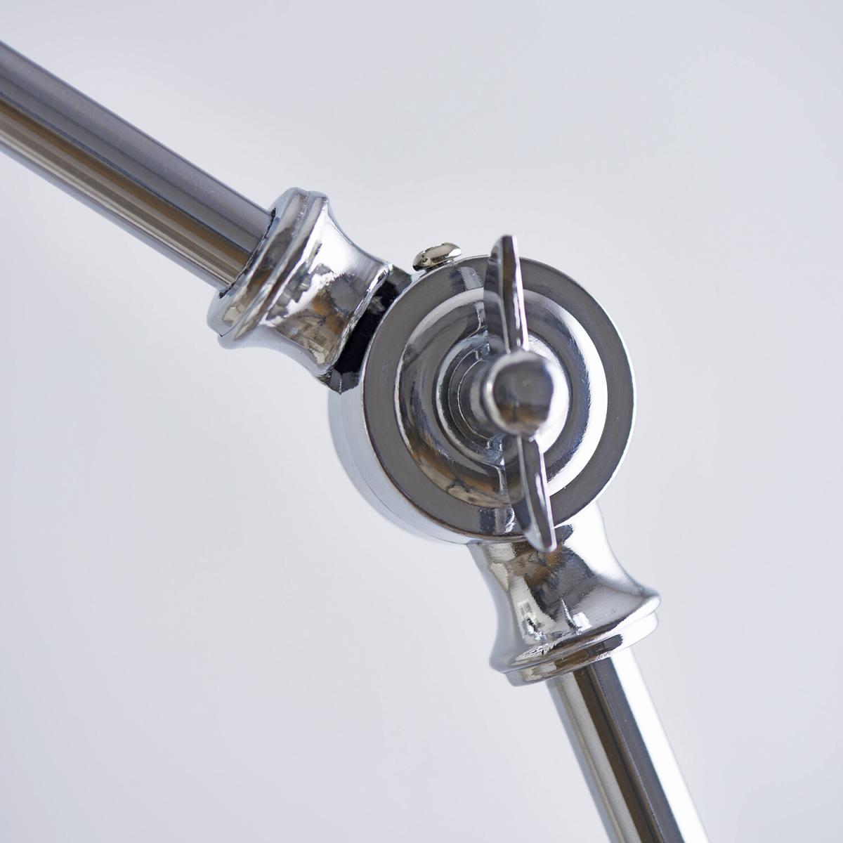 Chrome Retro Floor Lamp – image 6