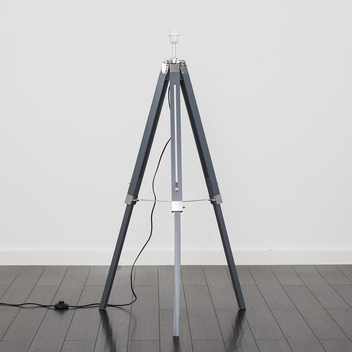 Clipper Grey Floor Lamp Base - Grey – image 3