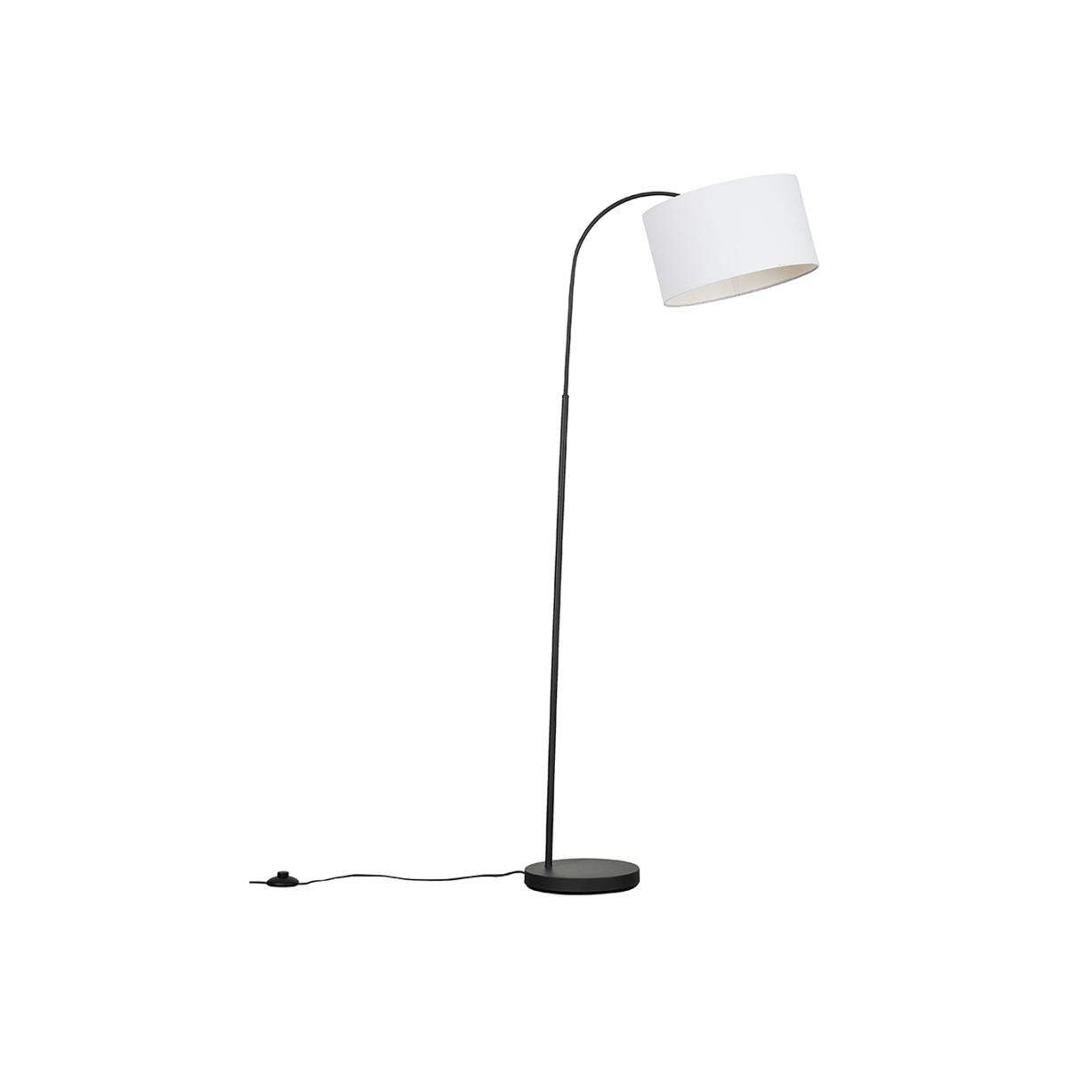 Curva Trend Grey Floor Lamp Grey Shade - Grey – image 1