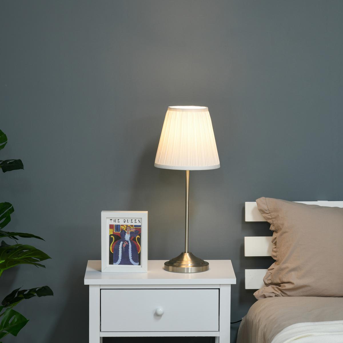 Modern Floor Lamp with Metal Base - Pale / 36cm – image 16