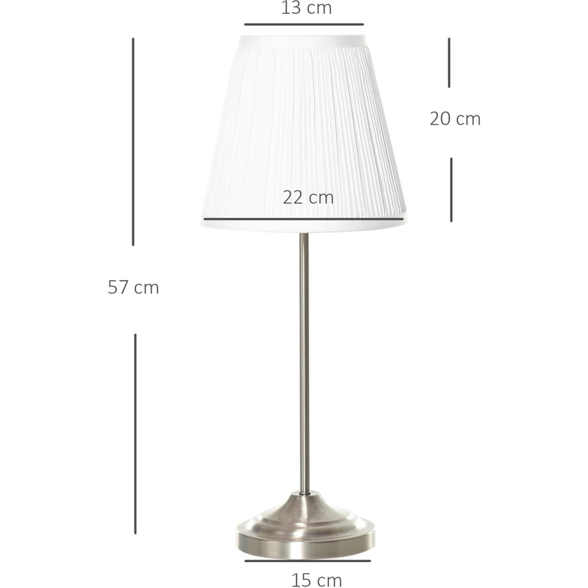 Modern Floor Lamp with Metal Base - Pale / 36cm – image 18