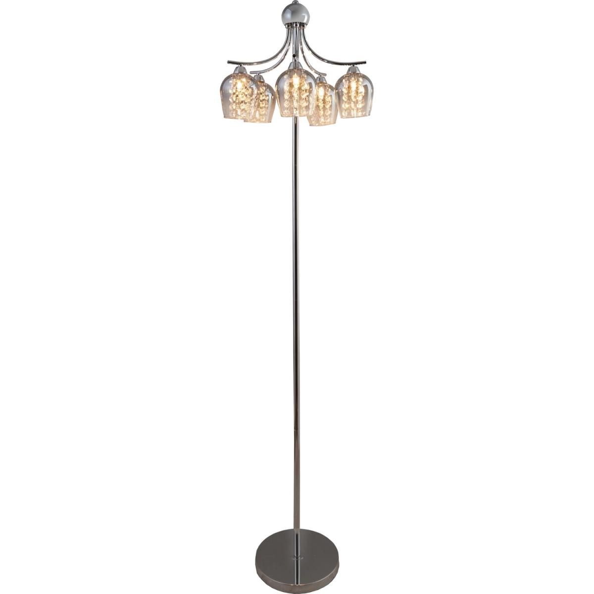 Savannah Grey Jewelled Floor Light – image 2
