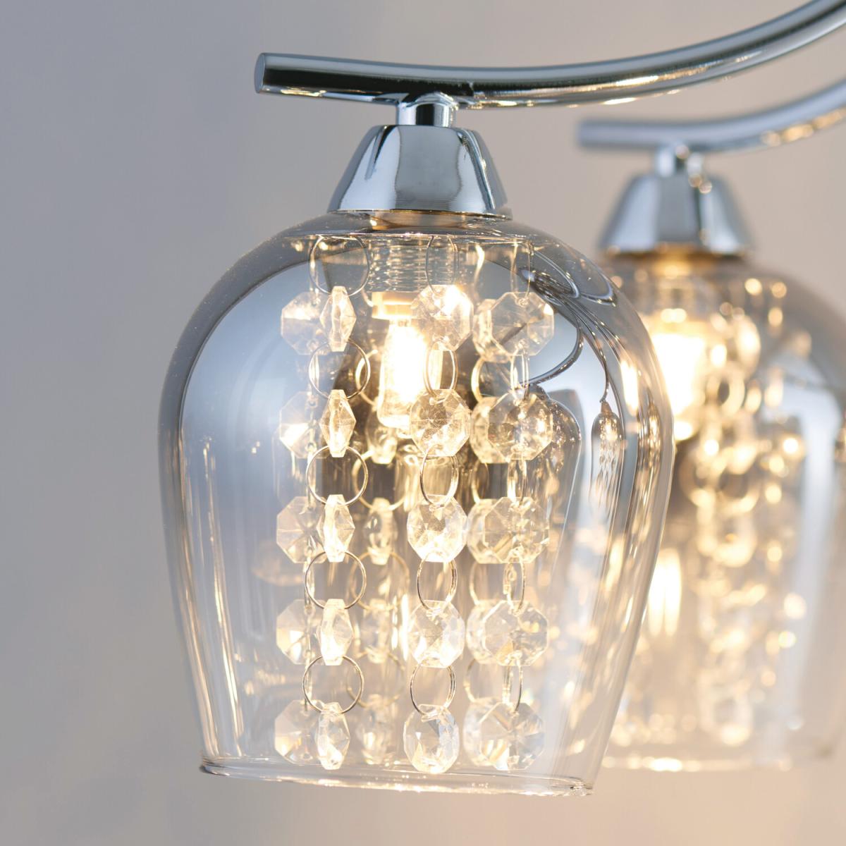 Savannah Grey Jewelled Floor Light – image 3