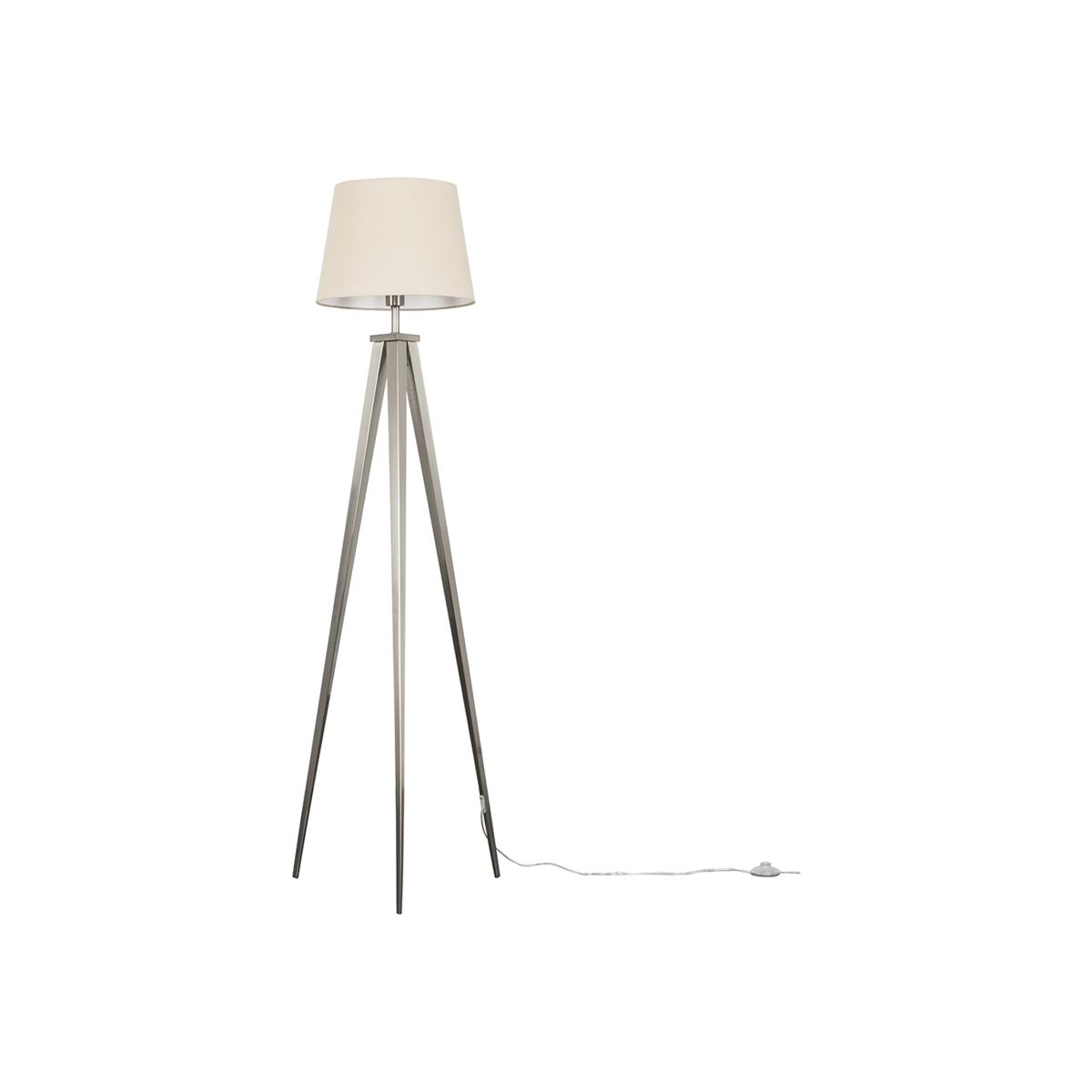 Nero Tripod Silver Floor Lamp - Silver – image 1