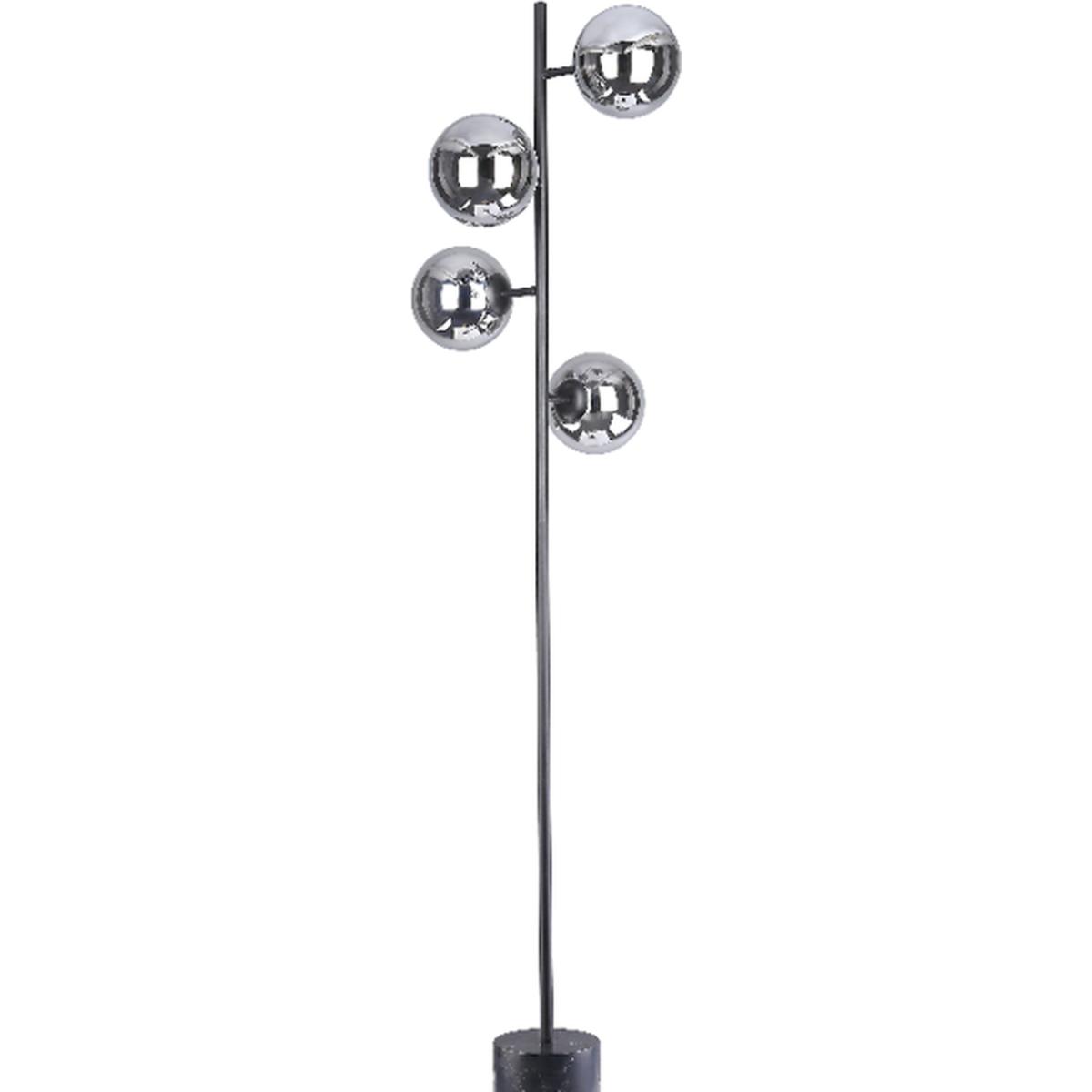 Harper 4-Light Floor Lamp - Silver – image 2