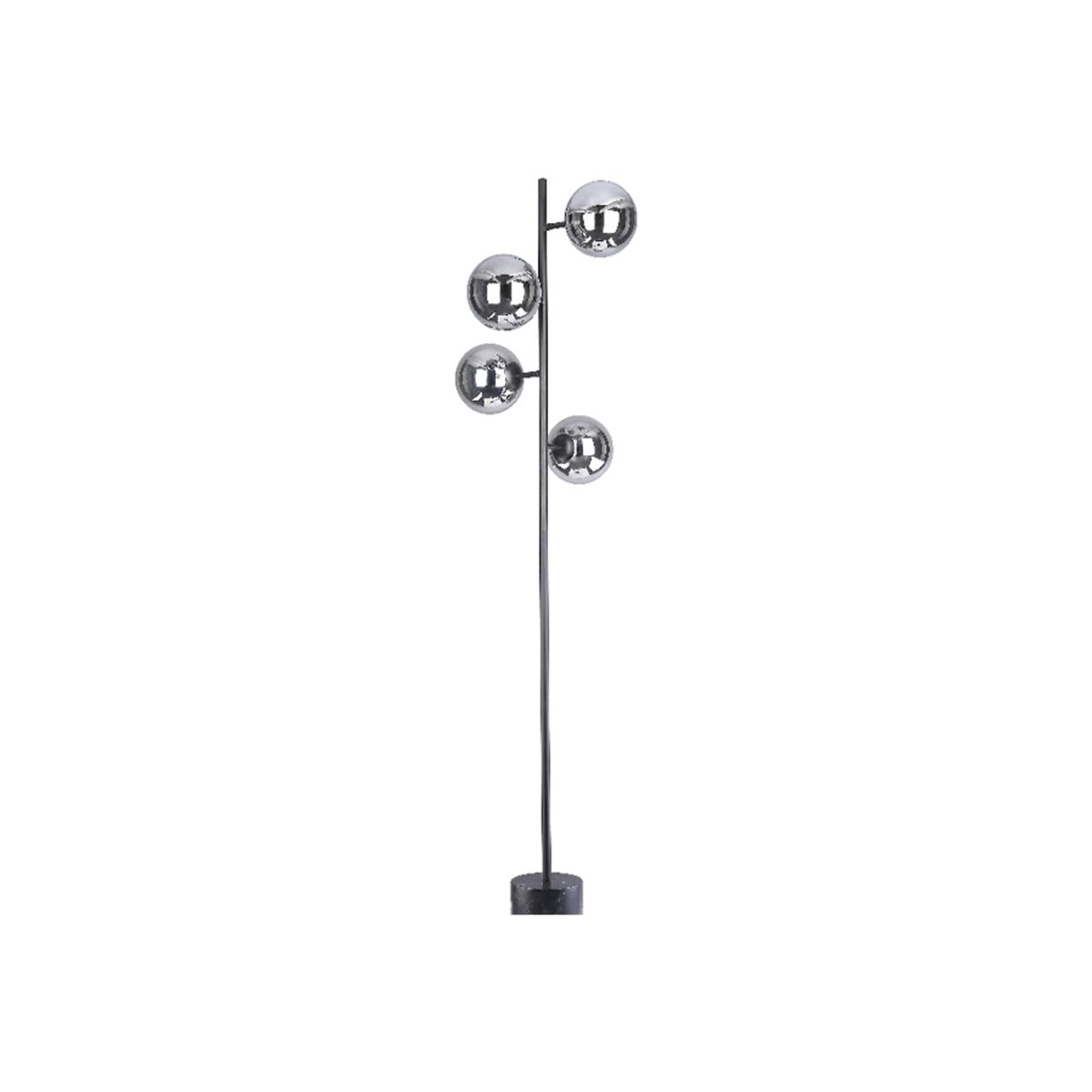 Harper 4-Light Floor Lamp - Silver – image 1