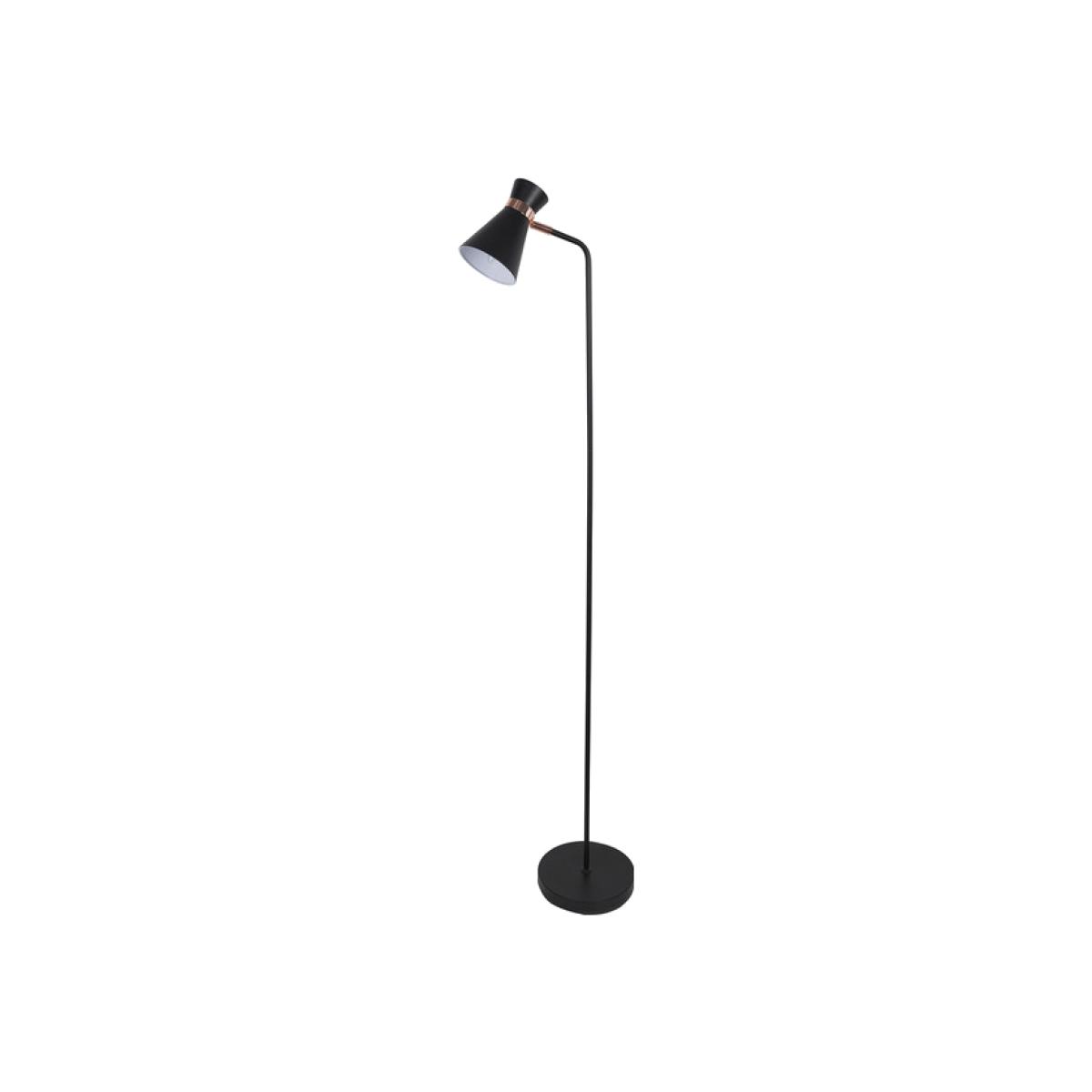Brooke Black and Copper Floor Lamp – image 1