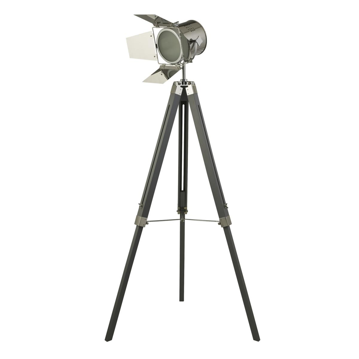 Grey and Chrome Spotlight Floor stand - Grey – image 3