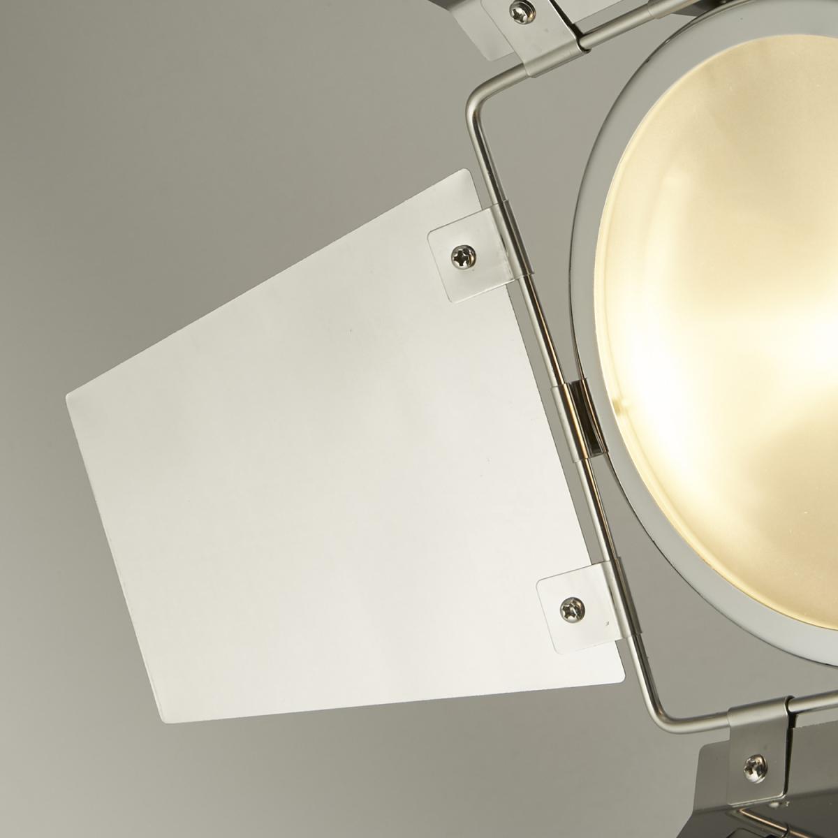 Grey and Chrome Spotlight Floor stand - Grey – image 4