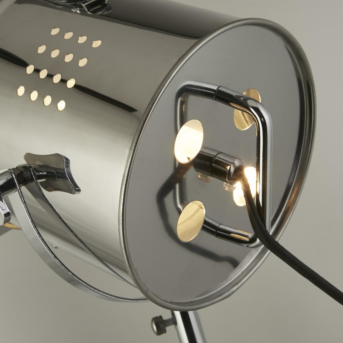 Grey and Chrome Spotlight Floor stand - Grey – image 5