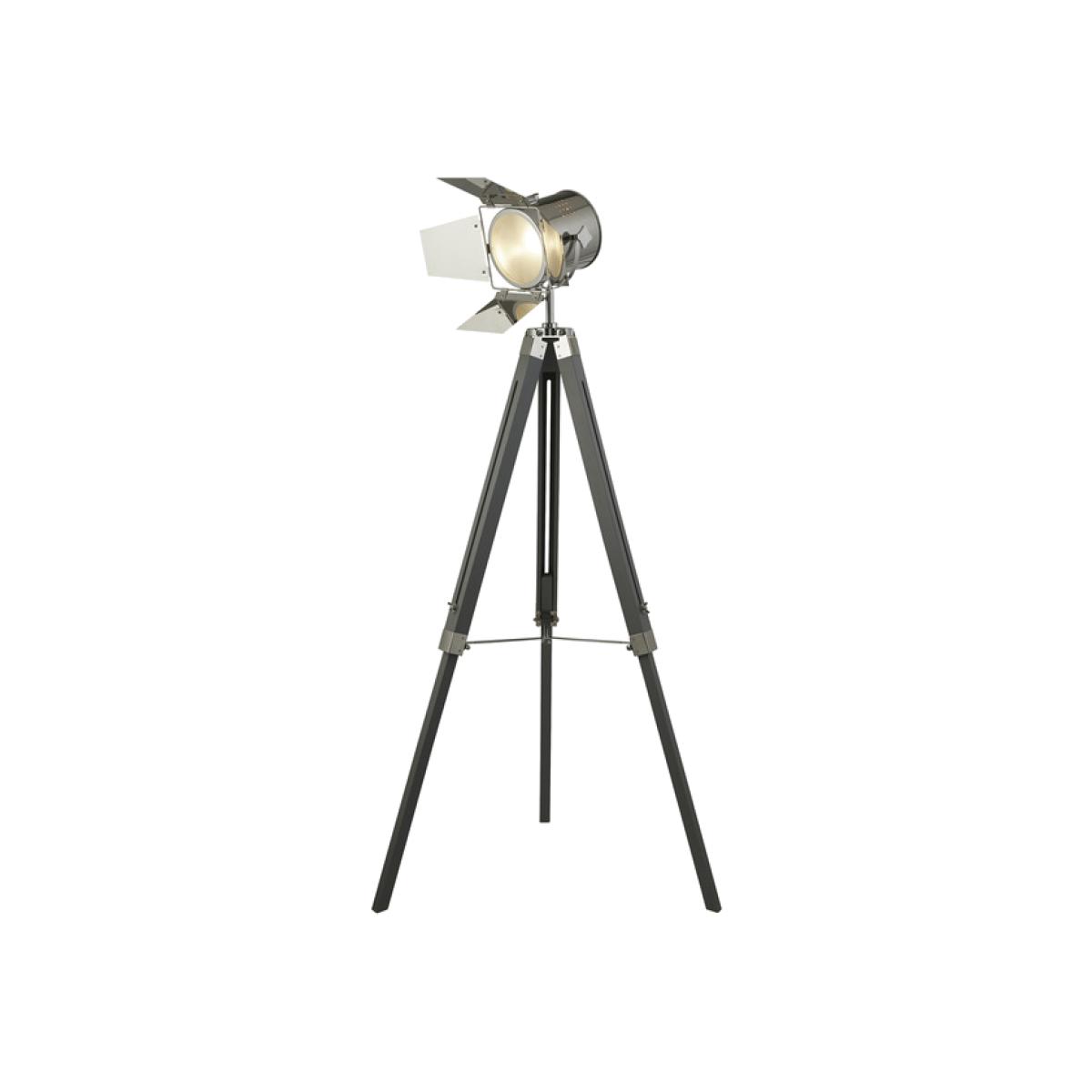 Grey and Chrome Spotlight Floor stand - Grey – image 1