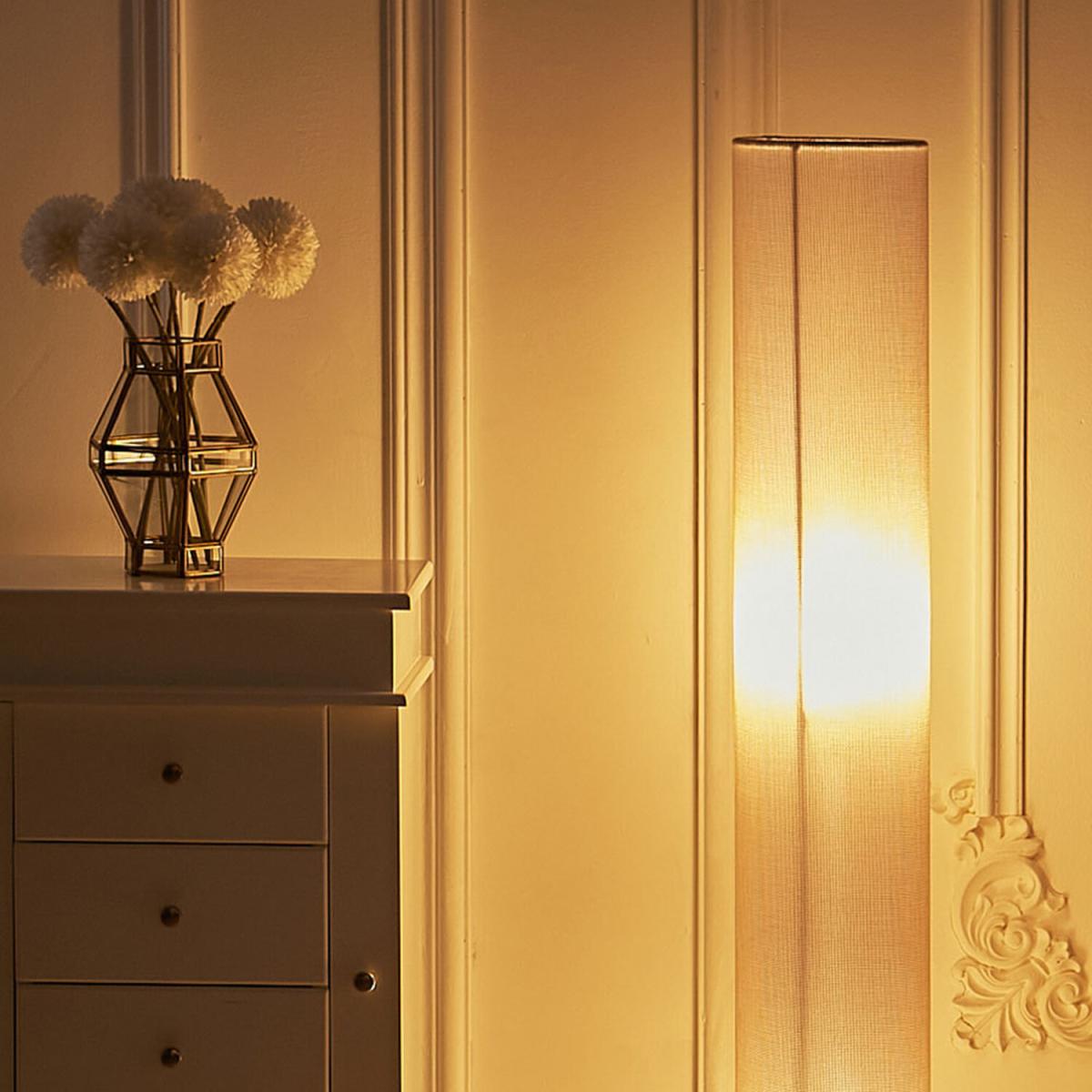 Tall Column Floor Lamps - Grey – image 8