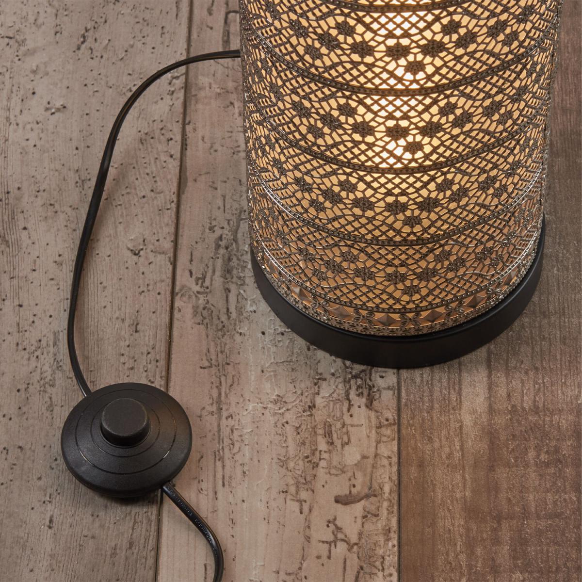 Venetian Pewter LED Floor Lamp – image 4