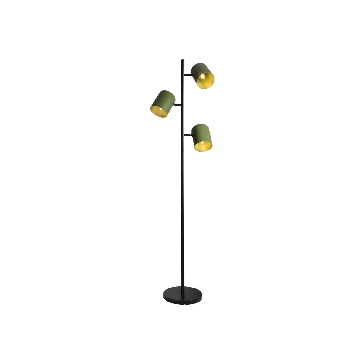 Tate 3 Light Floor Lamp - Green – image 1