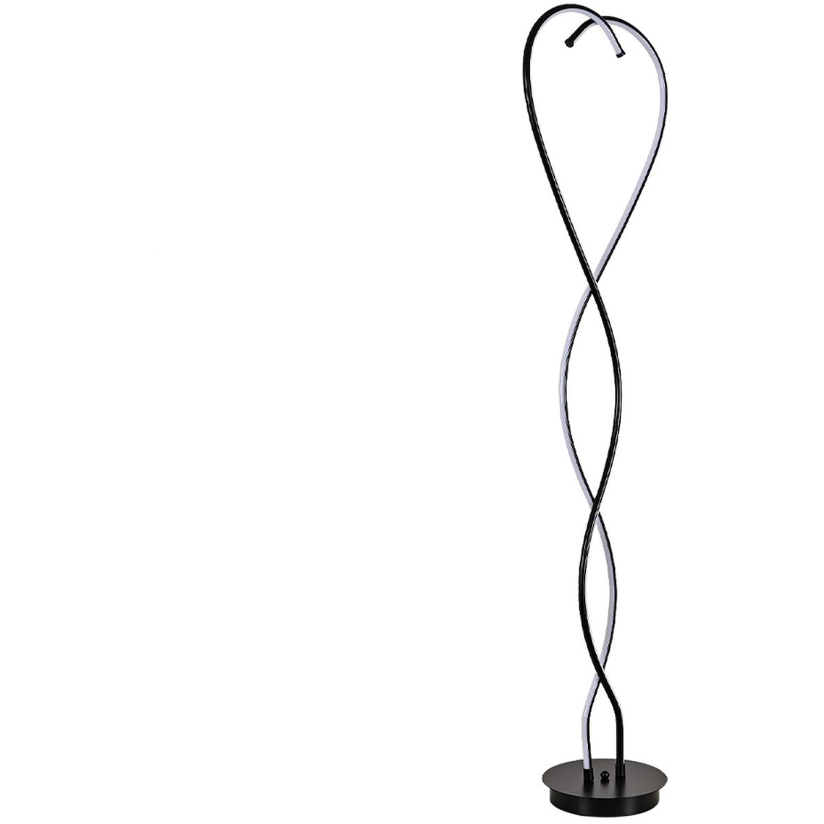 Modern LED Floor Lamp Beside Table Light Bedroom - Black / 4kg – image 3