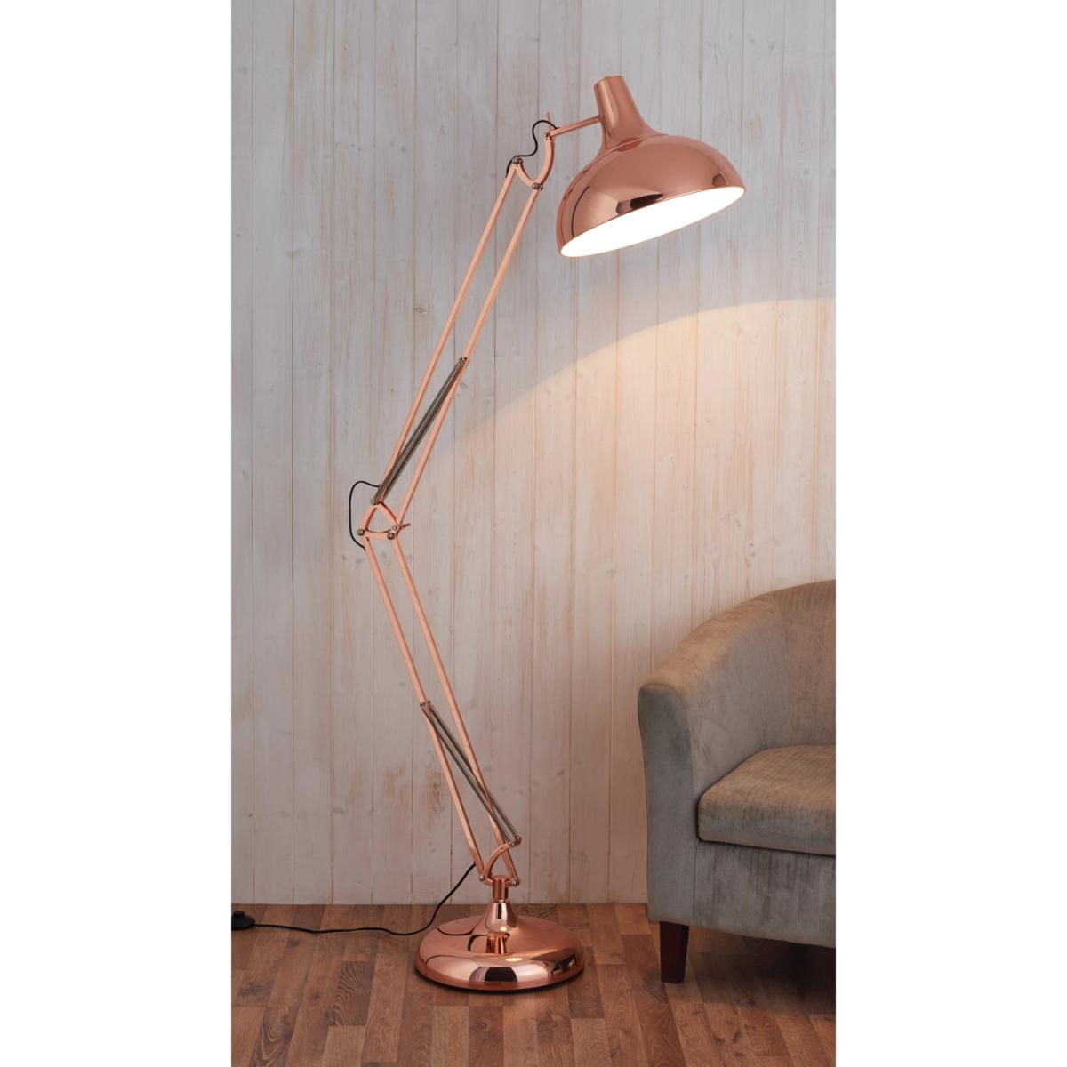 Copper Giant Retro Floor Lamp - Copper – image 2