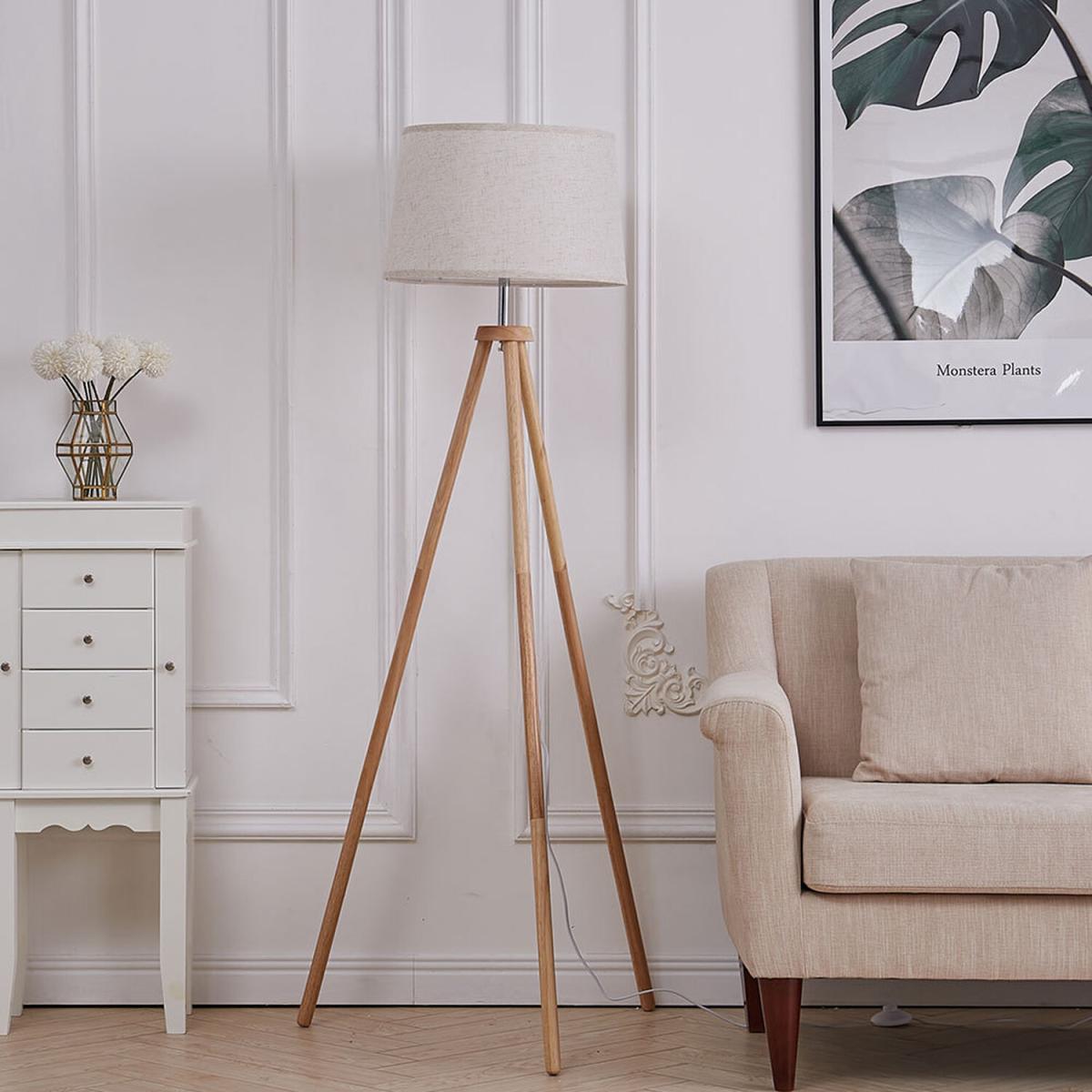 Tripod LED Floor Lamp  - Khaki – image 2
