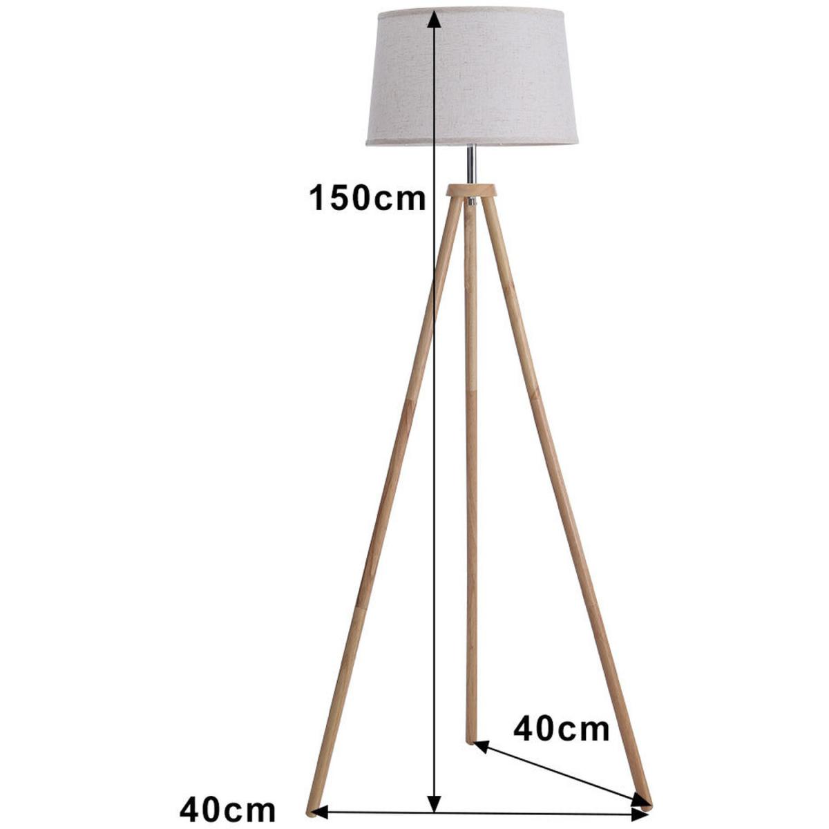 Tripod LED Floor Lamp  - Khaki – image 11